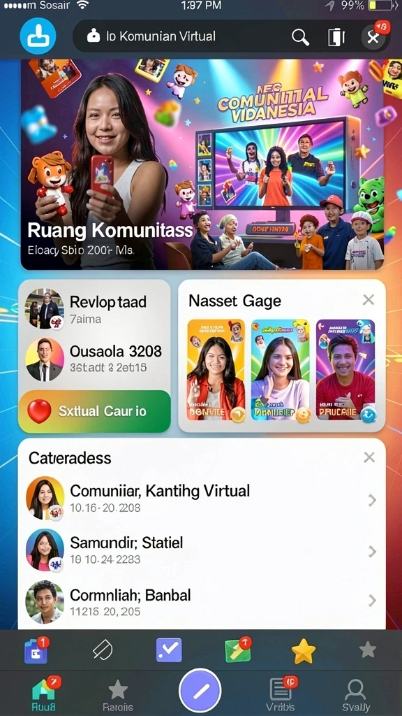 55rp - Tampilan antarmuka yang mudah dipahami.