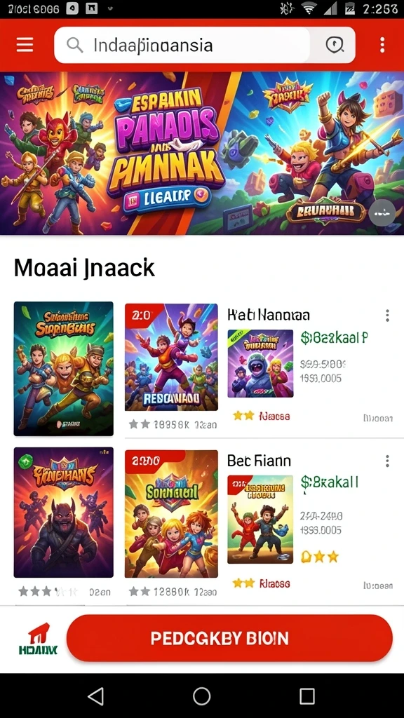 7svip - Tampilan antarmuka yang menarik dan mudah digunakan.
