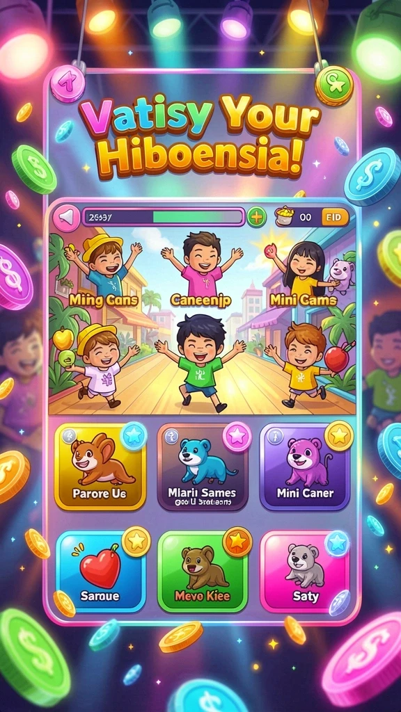 adam77 - Tampilan awal game yang menarik dan intuitif.