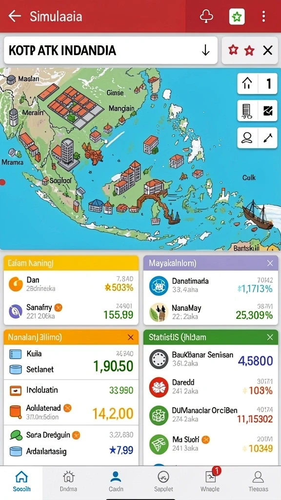 dunia777 - Screenshot tampilan awal permainan slot yang menarik.