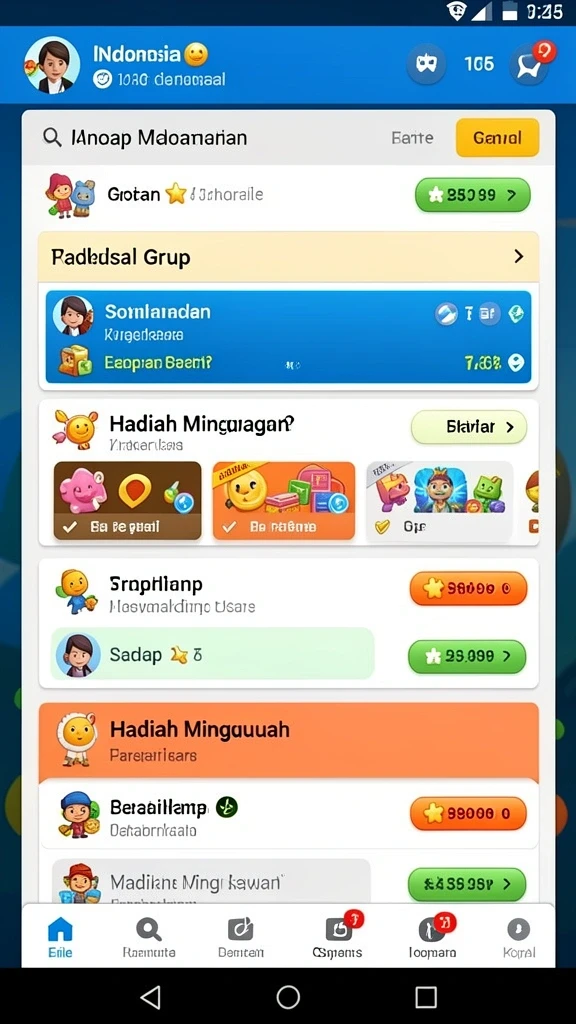 ho777 - Fitur sosial untuk berinteraksi dengan pemain lain.