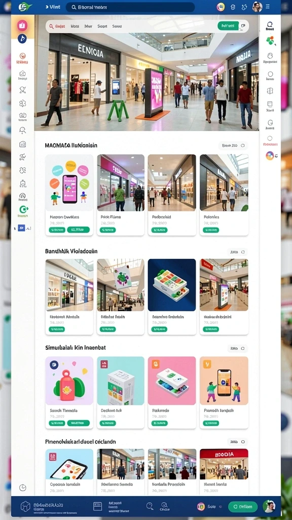 tempur99 - Tampilan awal yang menarik dan intuitif.