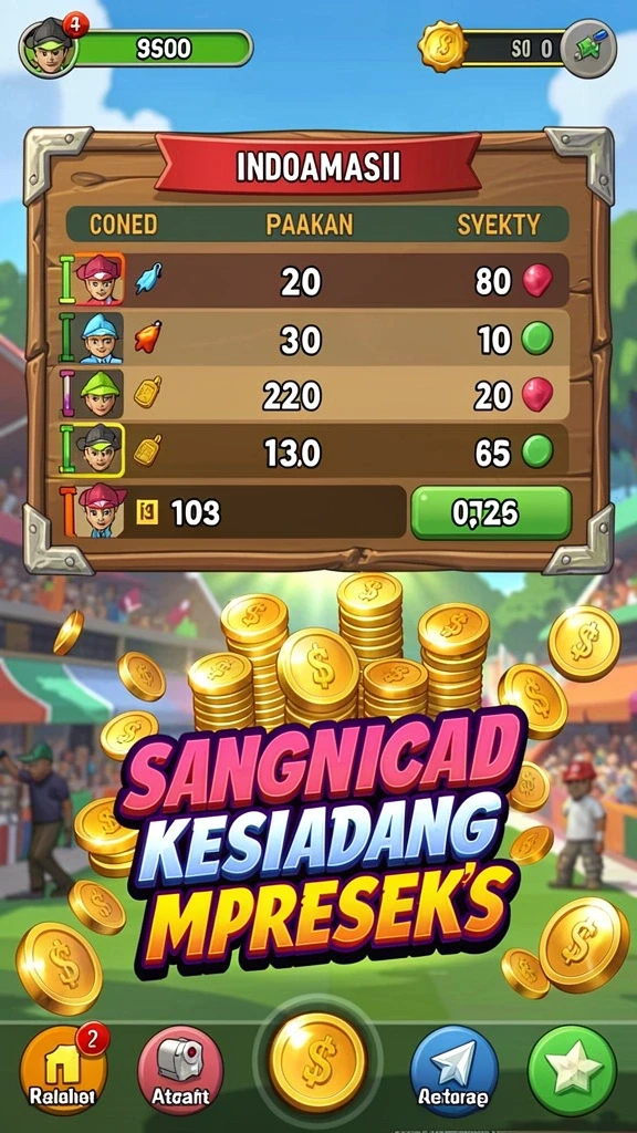 wajik777 - Tangkapan layar fitur bonus yang menguntungkan.